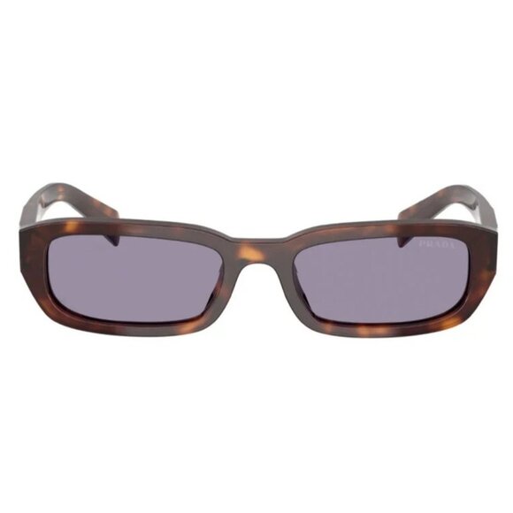 NEW PRADA HAVANA PURPLE SUNGLASSES - Picture 2 of 3